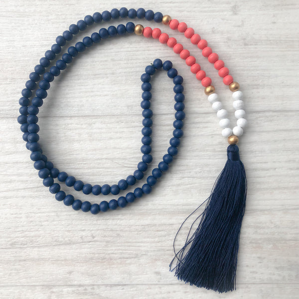 Tassel necklace - Puriri Bay