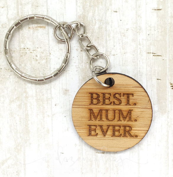 Tag Keyring - Best Mum Ever