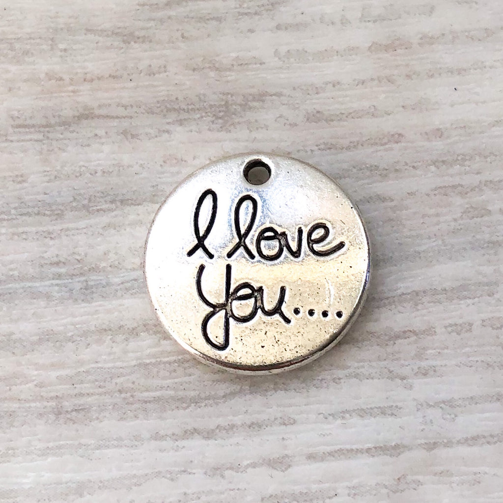 Add on charm - I love you