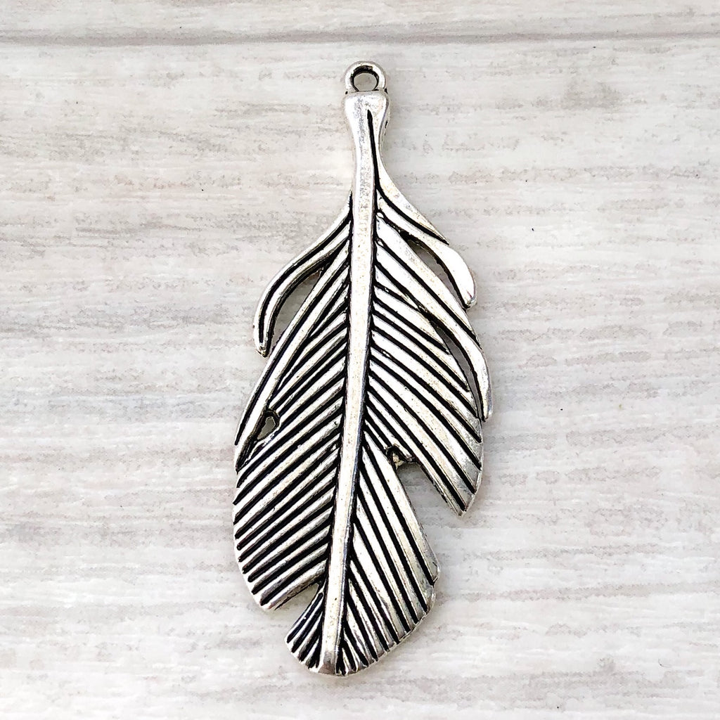 Add on charm - Feather