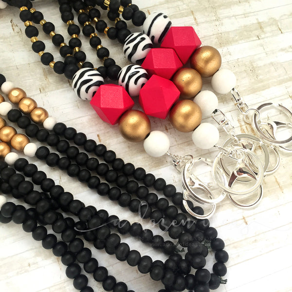Lanyard - Gladstone Road - (Fully beaded)