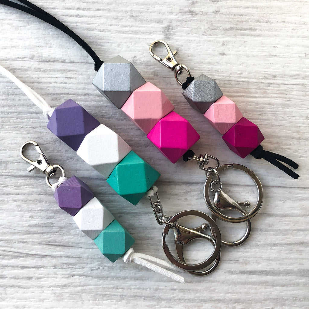 Lanyard and keychain set