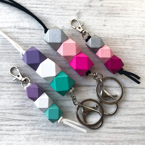 Lanyard and keychain set