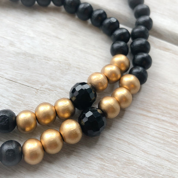 Tassel Necklace - Waitemata Black
