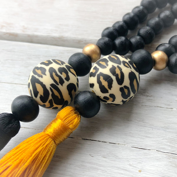 Tassel Necklace - Waitemata Black