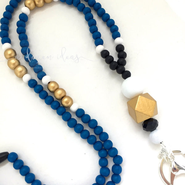 Lanyard - Park Lane - (fully beaded)