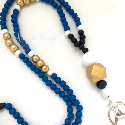 Lanyard - Park Lane - (fully beaded)