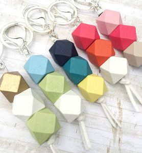 Geo collection - keyrings