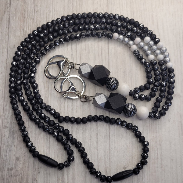 **New** Lanyard - Constellations - (fully beaded)