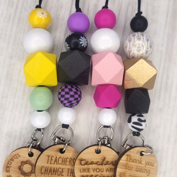 ** Special ** Teacher corded lanyards