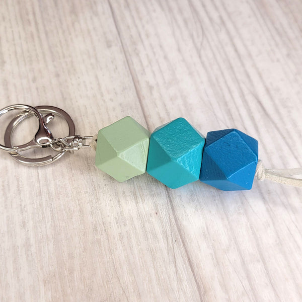 Geo Keyring - Apple Ice