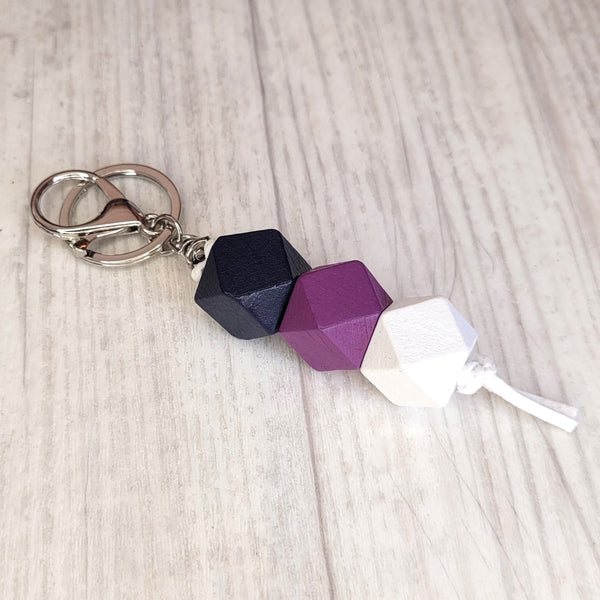 Geo Keyring - Blackberry Icecream