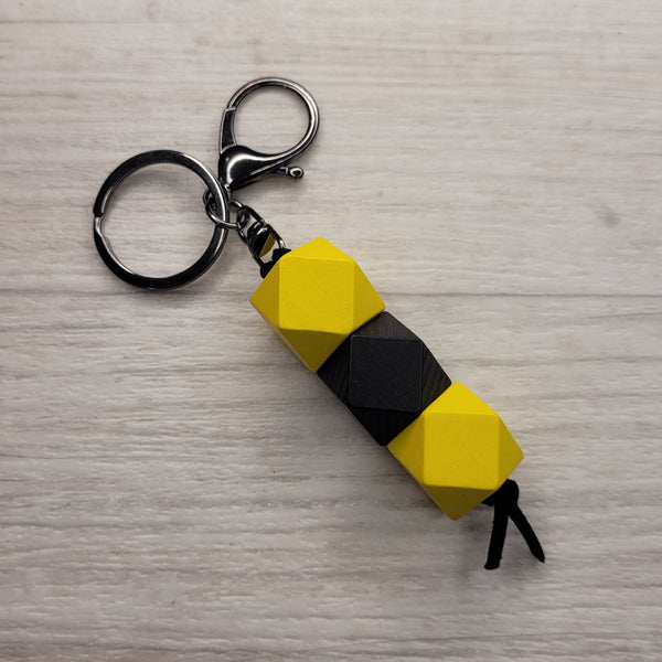 geo keyring - supporters colours