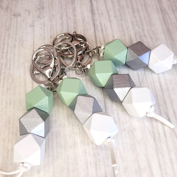 Geo Keyring - Key Lime Pie