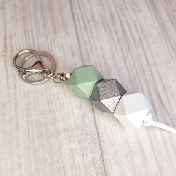 Geo Keyring - Key Lime Pie