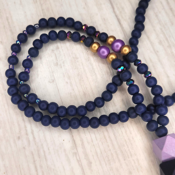 **NEW** Lanyard - Lambton Quay - (fully beaded)