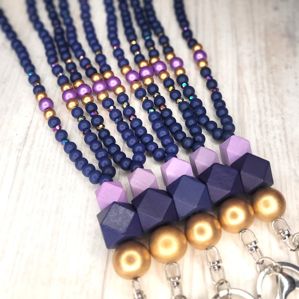 **NEW** Lanyard - Lambton Quay - (fully beaded)