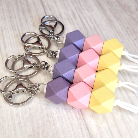 Geo Keyring - Macarons