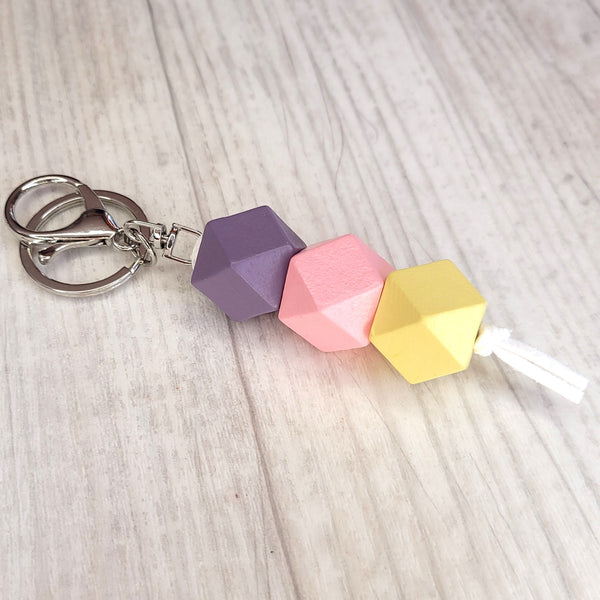 Geo Keyring - Macarons