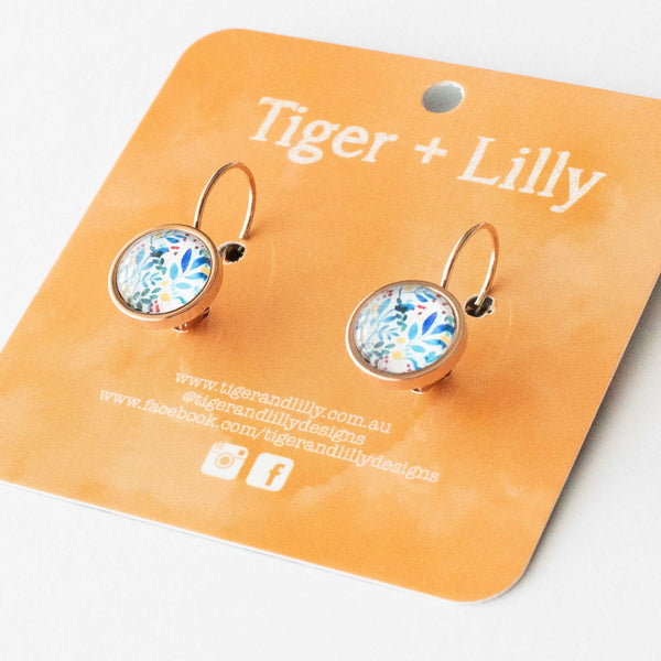 Tiger + Lilly - Liberty - Rose Gold Dangles