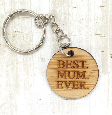 Tag Keyring - Best Mum Ever