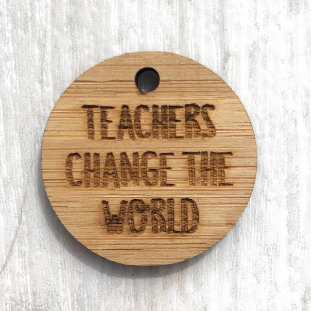 Add-on tag Teachers change the world